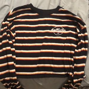 LIMITED EDITION HOLLISTER CROP LONG SLEEVE SHIRT